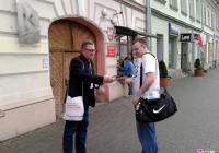 Rozdawali list od Komorowskiego - zdjęcie główne