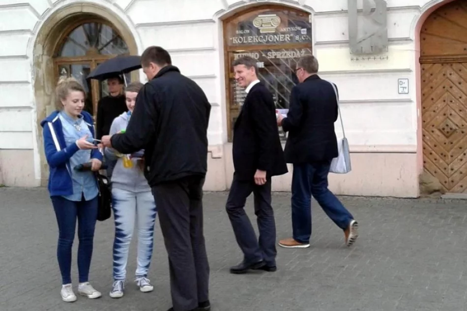 Rozdawali list od Komorowskiego - zdjęcie 2