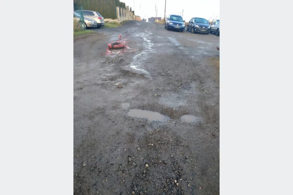 Pierwsza dziura "ogarnięta". Mieszkańcy sami zabrali się za remont ulicy - zdjęcie 3