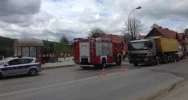 Zderzenie busa z ciężarówką - zdjęcie 2