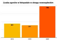 Liczba zgonów w listopadzie najwyższa od 10 lat. Umierało nawet ponad 3 razy więcej osób - zdjęcie główne