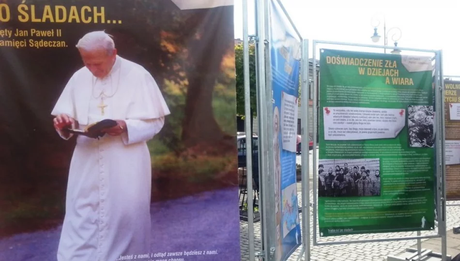 Ślady Jana Pawła II na sądeckim rynku - zdjęcie 1