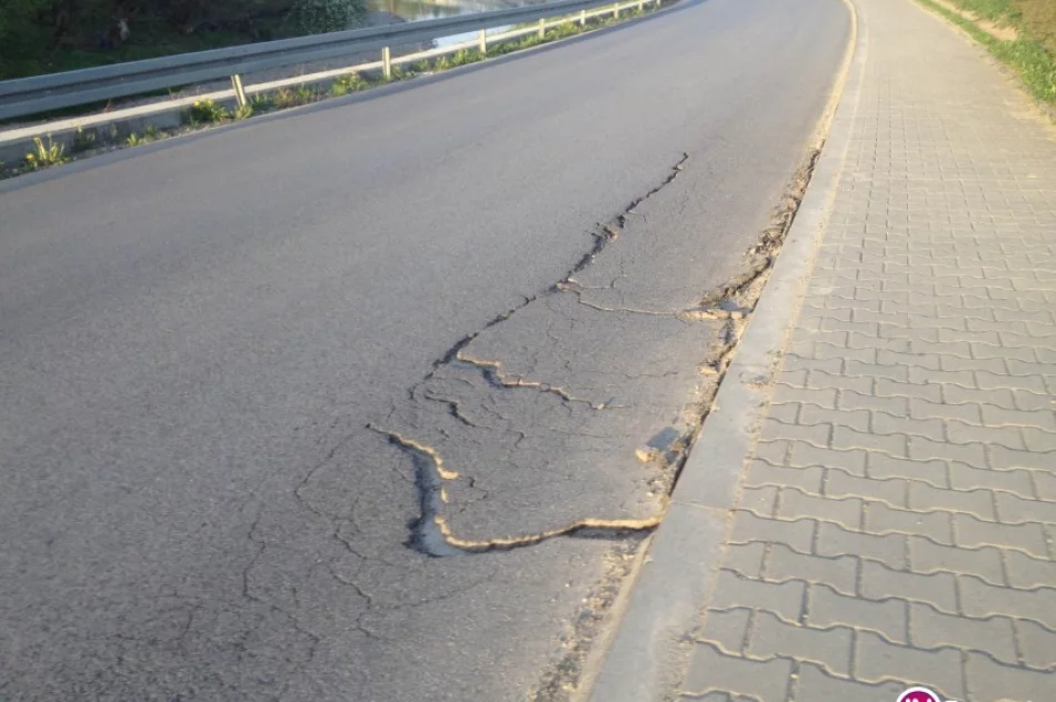 Remont pochłonął 4 mln zł, a po kilku miesiącach droga już się sypie - zdjęcie 2