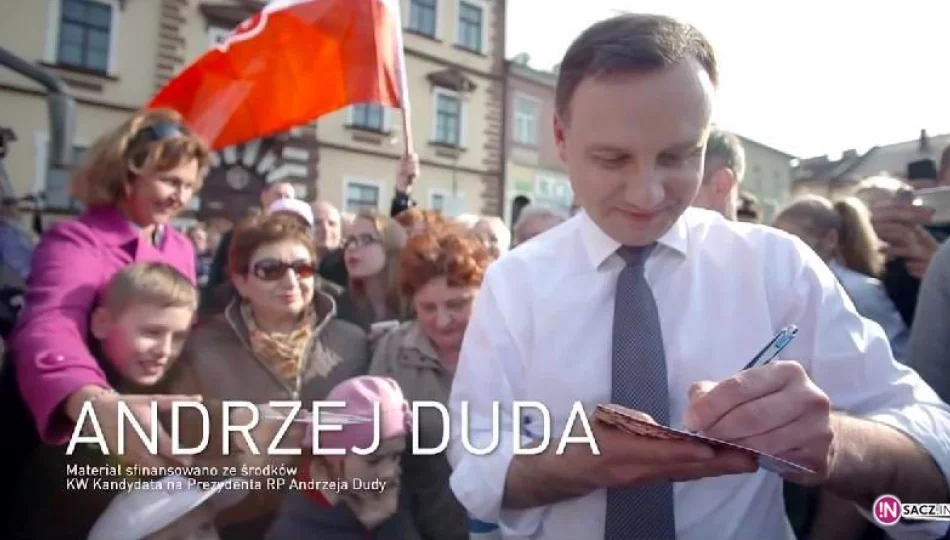 Nowy Sącz i Grybów w spocie Dudy - zdjęcie 1