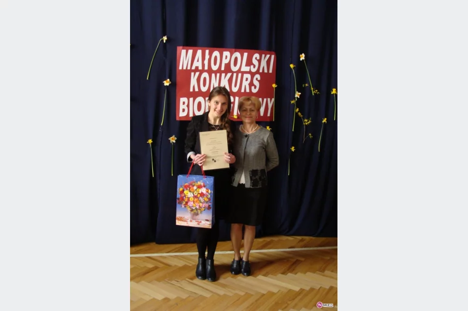 Łabowscy gimnazjaliści odnoszą sukcesy w bilogii - zdjęcie 2