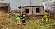 Pożar budynku - w pogorzelisku znaleziono ciało - zdjęcie 5