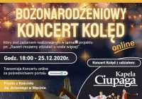 Stowarzyszenie Dla Męciny zaprasza na Koncert Kolęd Kapeli Ciupaga - zdjęcie główne