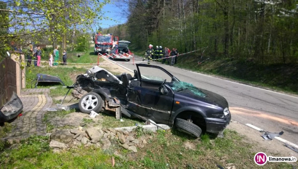 Poważny wypadek - są ranni, wezwano LPR - zdjęcie 1