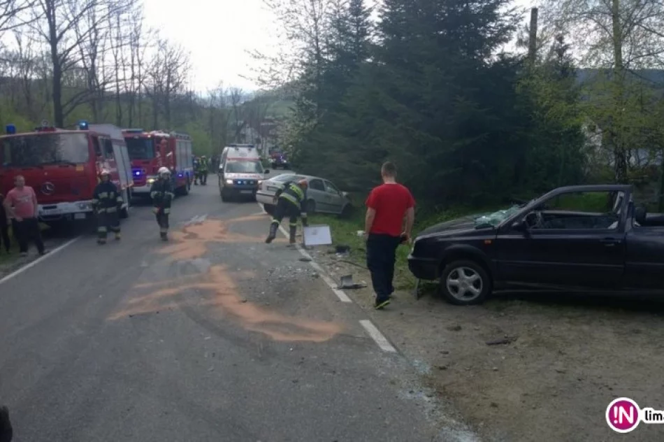 Poważny wypadek - są ranni, wezwano LPR - zdjęcie 2