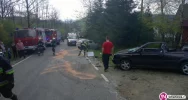 Poważny wypadek - są ranni, wezwano LPR - zdjęcie 2