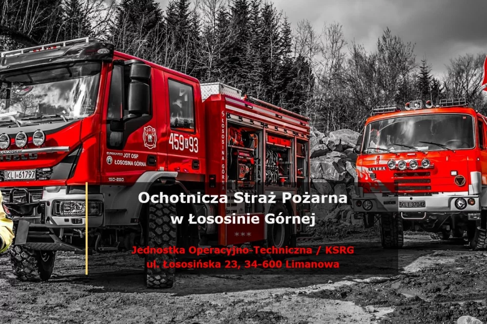 FUNDUSZ SPRAWIEDLIWOŚCI MINISTERSTWA SPRAWIEDLIWOŚCI WSPOMÓGŁ OSP ŁOSOSINA GÓRNA - zdjęcie 2