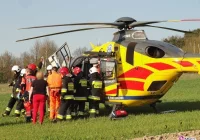 Witowice Dolne - człowiek przygnieciony przez ciągnik - zdjęcie główne