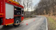 Skutki silnego wiatru - kilka uszkodzonych dachów, kilkanaście powalonych drzew - zdjęcie 3