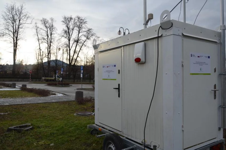 Pierwsza stacja GIOŚ na Limanowszczynie. Pomiary zanieczyszczenia powietrza od stycznia - zdjęcie 2