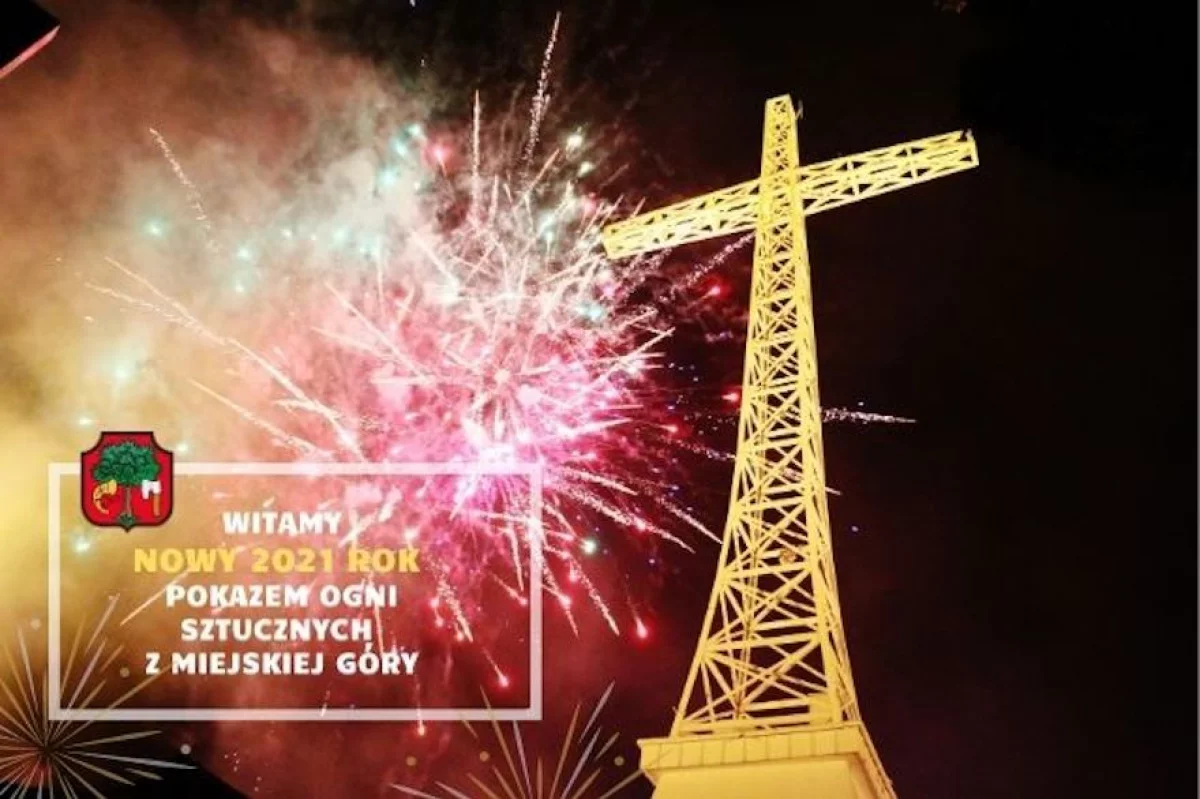 Miasto organizuje plenerowe powitanie Nowego Roku pokazem sztucznych ogni