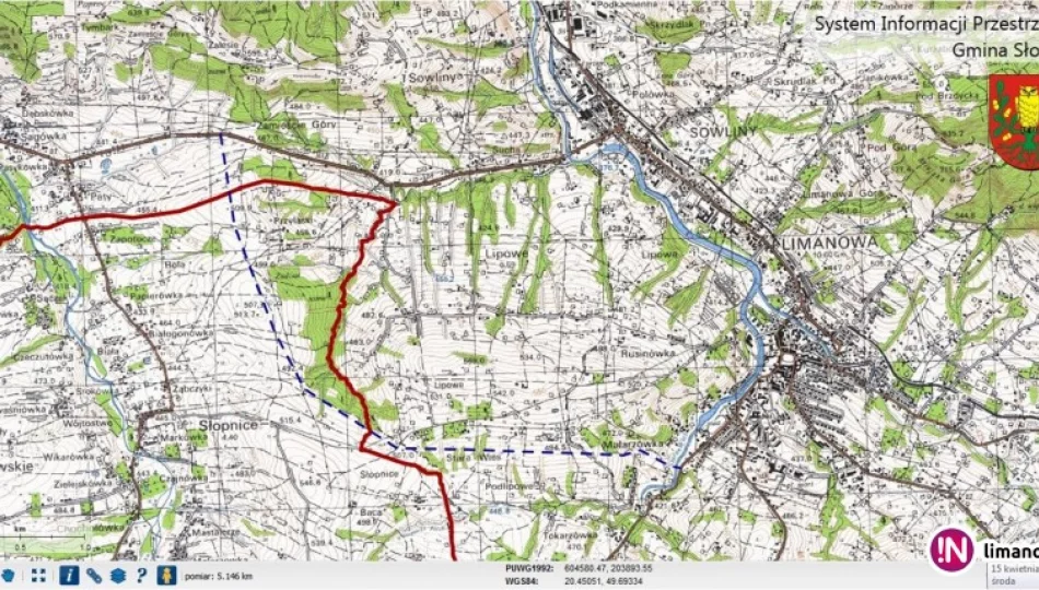 Obwodnica Limanowej przez Słopnice? Propozycja była jeszcze przed wojną - zdjęcie 1