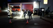 Auto wjechało w remizę - zdjęcie 2