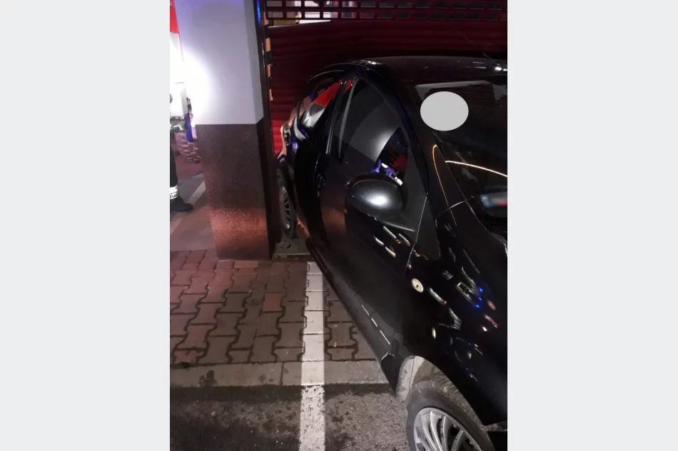 Auto wjechało w remizę - zdjęcie 4