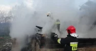 Witowice Dolne - pożar pustostanu - zdjęcie 2