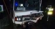 Tragiczne zderzenie z busem w Piwnicznej. Zginęła jedna osoba - zdjęcie 2