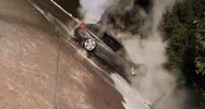 W nocy na parkingu spłonął samochód - zdjęcie 2