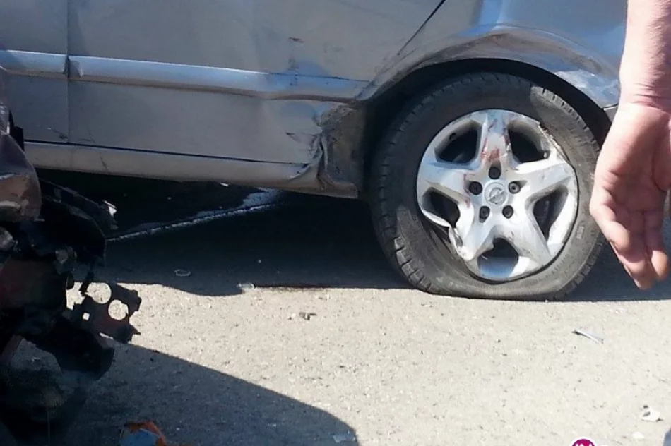 Zderzenie trzech samochodów - zdjęcie 2