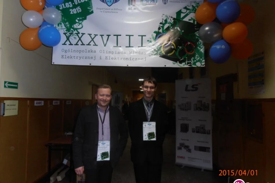 Sukces Dominika Wojcieszczaka na ogólnopolskiej olimpiadzie - zdjęcie 2