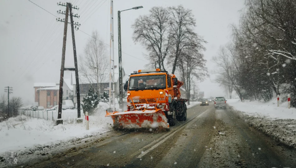 Zimowe utrzymanie dróg powiatowych - informacje PZD - zdjęcie 1
