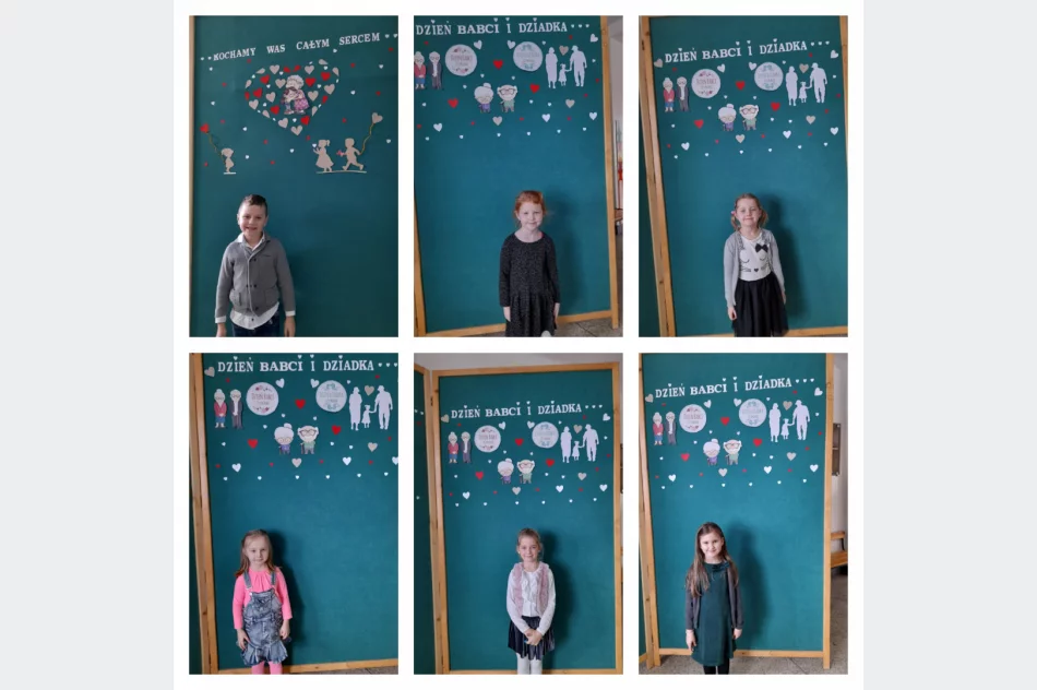 Dzień Babci i Dziadka w Oddz. Przedszkolnym przy Szkole Podstawowej w Mordarce - zdjęcie 6