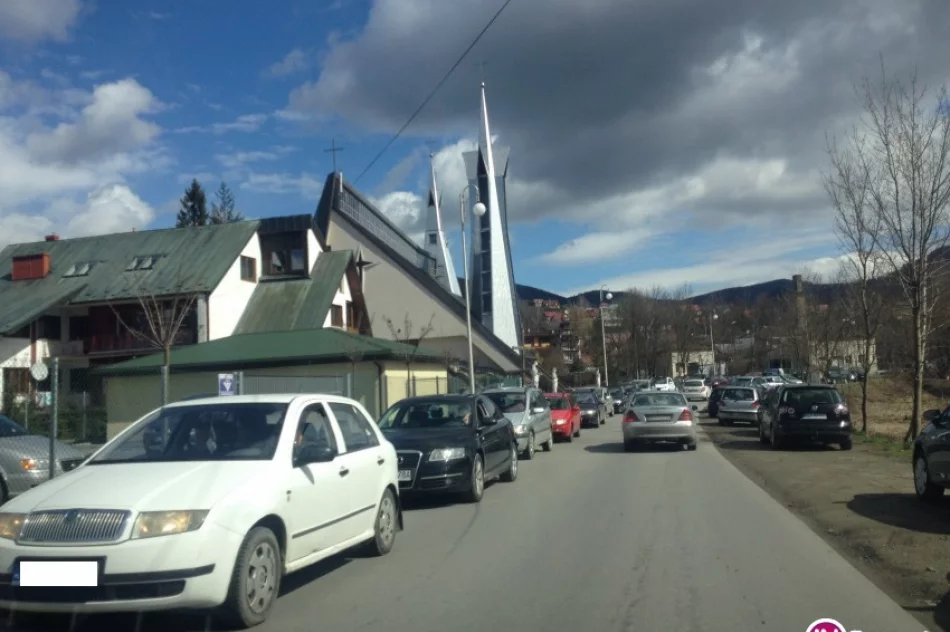 Paraliż na miejskich drogach. Korki aż do rynku - zdjęcie 3