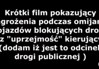 'Agresja na drogach' - samochód na rejestracji KLI w roli głównej (video) - zdjęcie główne