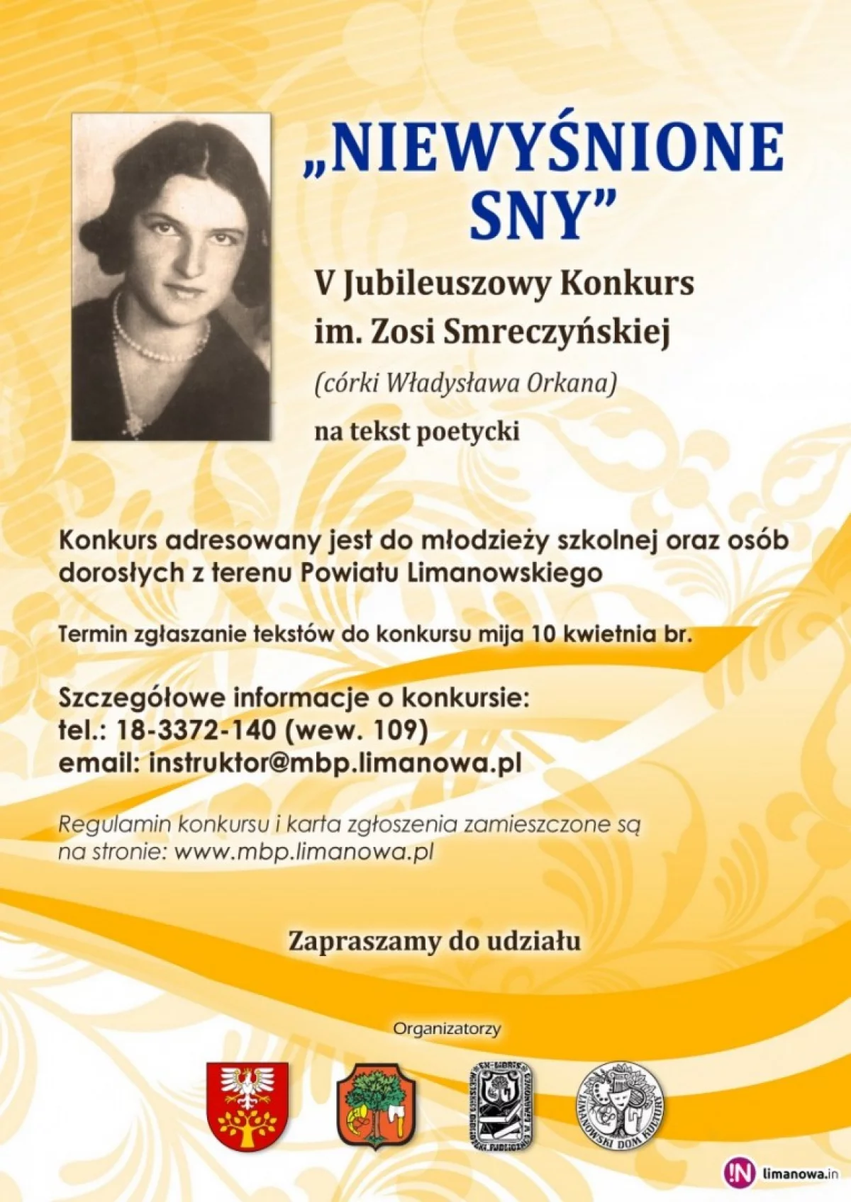 „Niewyśnione sny” – konkurs