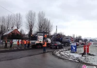 Korki na DW 965. Drogowcy frezują nawierzchnię - zdjęcie główne