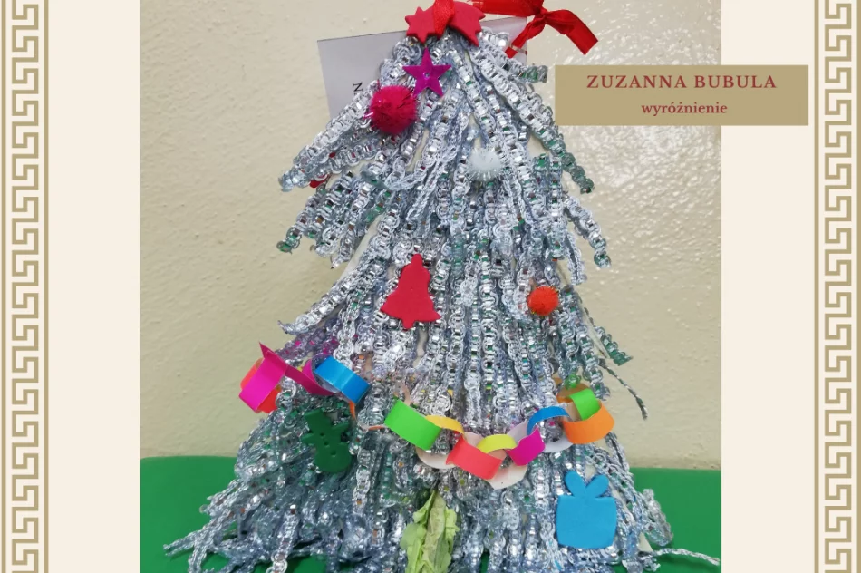 Wyniki I Gminnego Konkursu Plastycznego „Na choince ozdób wiele" - zdjęcie 7