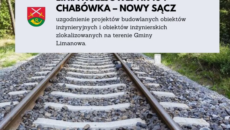 Kolejny etap modernizacji istniejącej linii kolejowej nr 104 Chabówka – Nowy Sącz  - zdjęcie 1