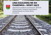 Kolejny etap modernizacji istniejącej linii kolejowej nr 104 Chabówka – Nowy Sącz  - zdjęcie główne