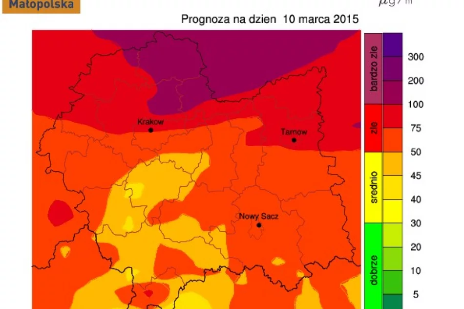 I stopień zagrożenia zanieczyszczeniem powietrza - zdjęcie 2