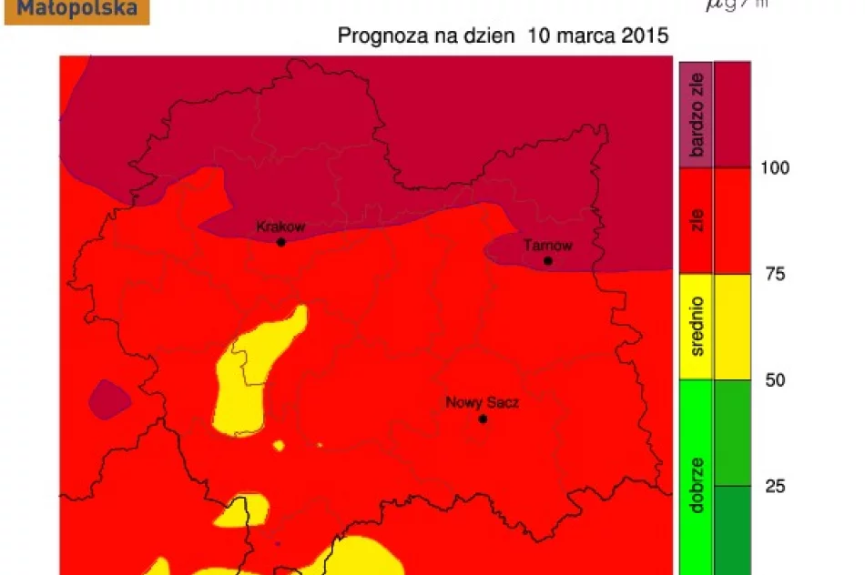 I stopień zagrożenia zanieczyszczeniem powietrza - zdjęcie 3