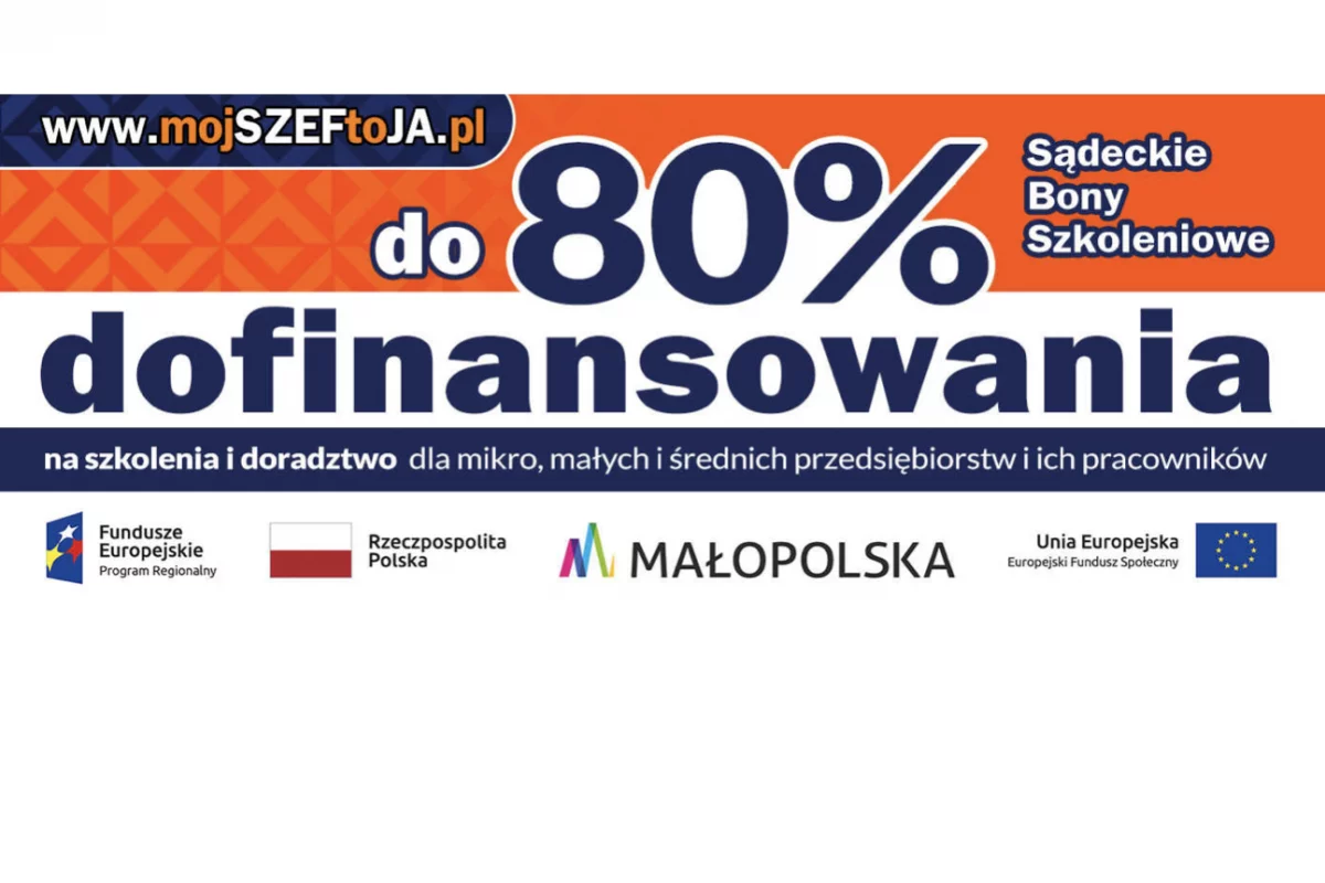 Uzyskaj do 80% dofinansowania