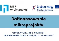 Miejska Biblioteka Publiczna w Limanowej uzyskała dofinansowanie mikroprojektu - zdjęcie główne