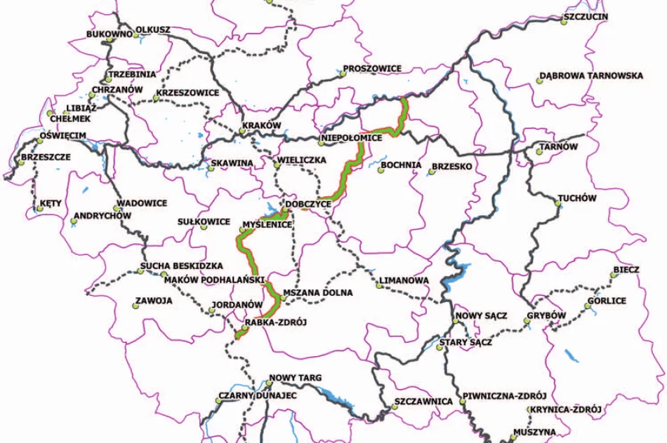 Z Limanowszczyzny do Puszczy Niepołomickiej na rowerze - zdjęcie 2