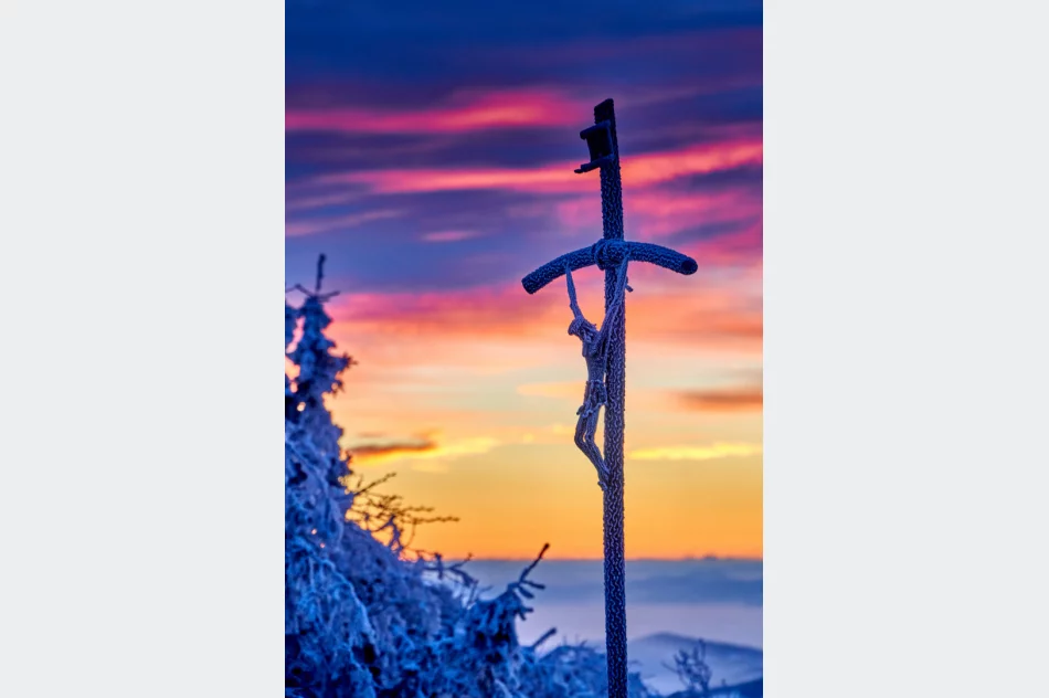 Zjawiskowy poranek w Beskidzie Wyspowym - zdjęcie 4