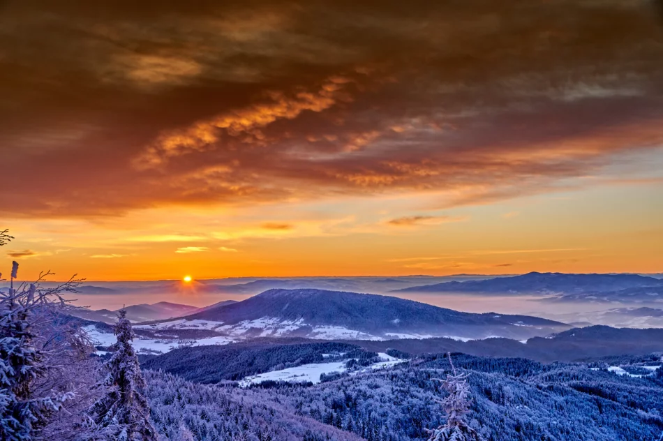 Zjawiskowy poranek w Beskidzie Wyspowym - zdjęcie 6