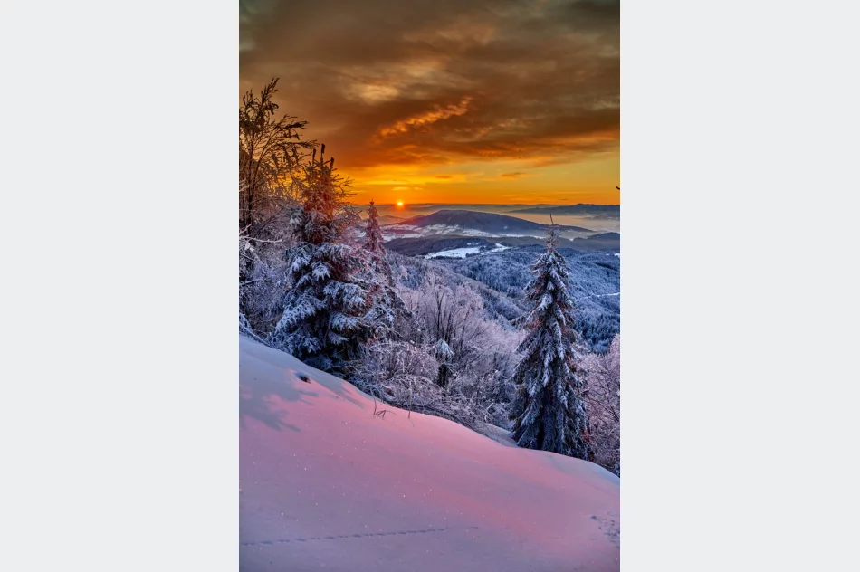 Zjawiskowy poranek w Beskidzie Wyspowym - zdjęcie 7