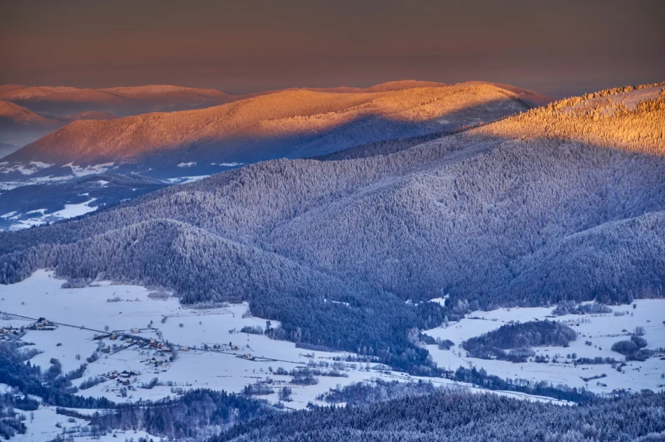Zjawiskowy poranek w Beskidzie Wyspowym - zdjęcie 18