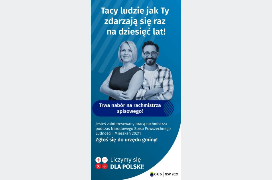 ZOSTAŃ RACHMISTRZEM SPISOWYM. PRZEDŁUŻONY TERMIN NABORU KANDYDATÓW - DO 16 LUTEGO - zdjęcie 2