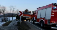 Pożar ciężarówki na 'krajówce'. 3 tys. zł strat - zdjęcie 3