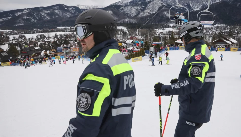 Policja i sanepid kontrolują stoki narciarskie - zdjęcie 1