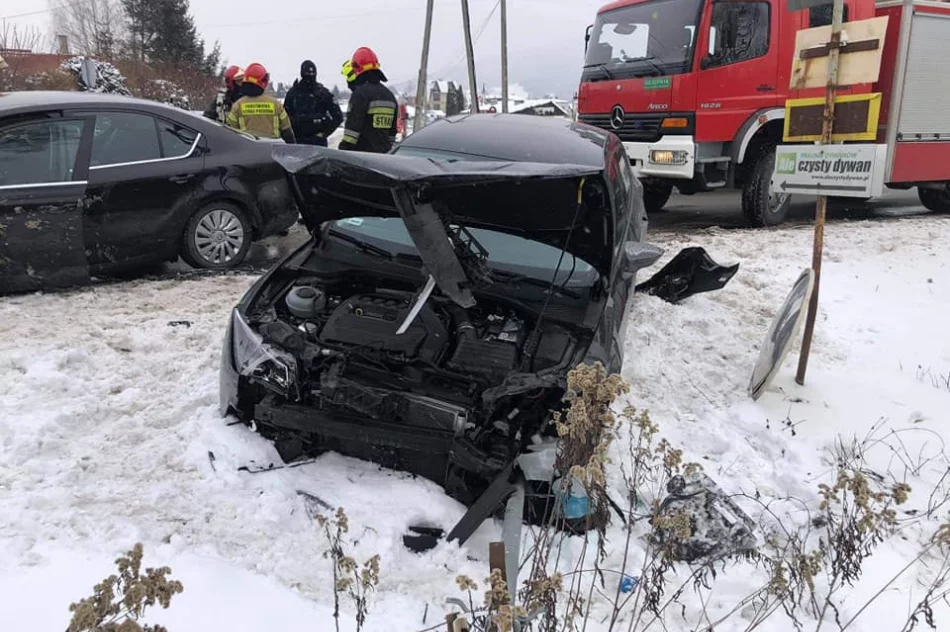 Zderzenie dwóch pojazdów, sprawczyni ukarana mandatem - zdjęcie 2