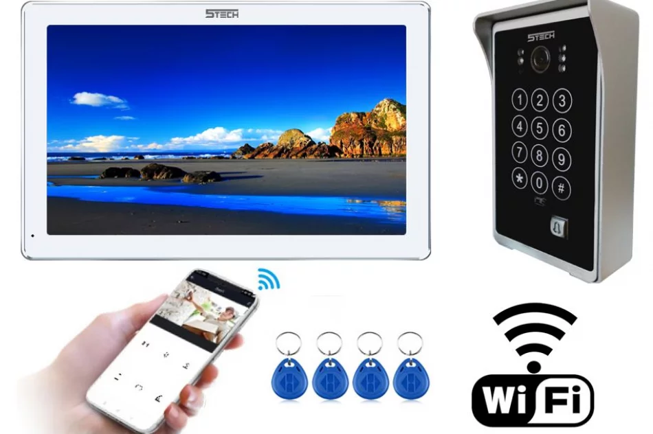 Wideodomofon WiFi FHD 10"  5 TECH VERUS/84213 - zdjęcie 1
